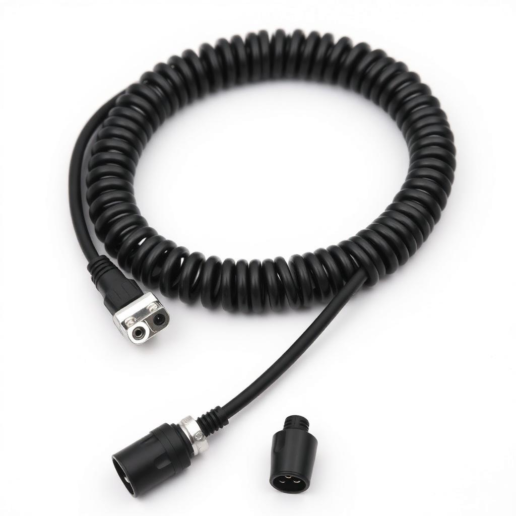 HELLA Electric Cable — 7-Pin Coiled